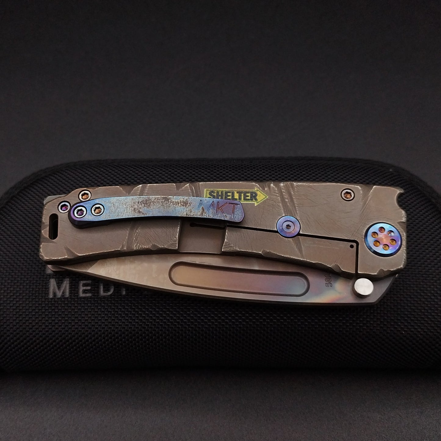 Medford Marauder H, Vulcan Tanto, Fallout Finish, Limited Edition 4