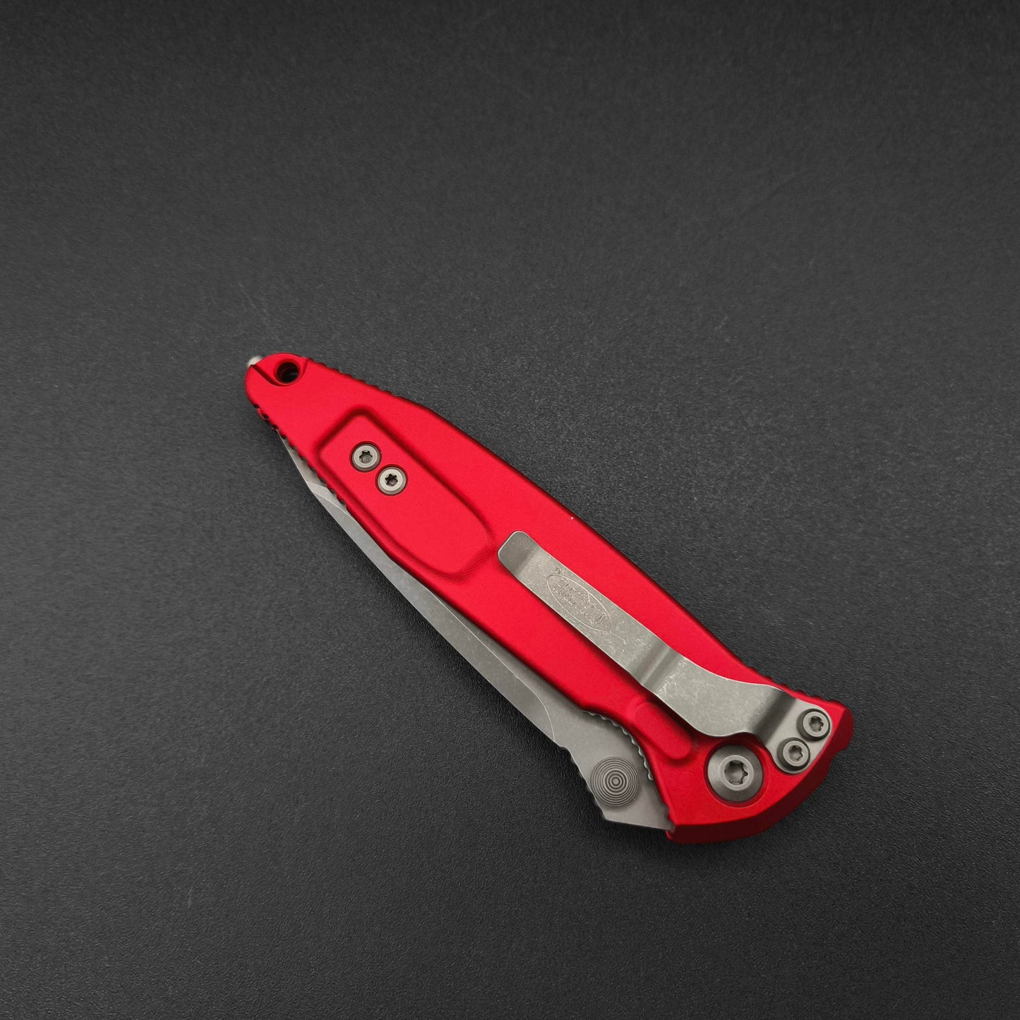 Microtech Knives Socom Elite T/E Red Apocalyptic 4
