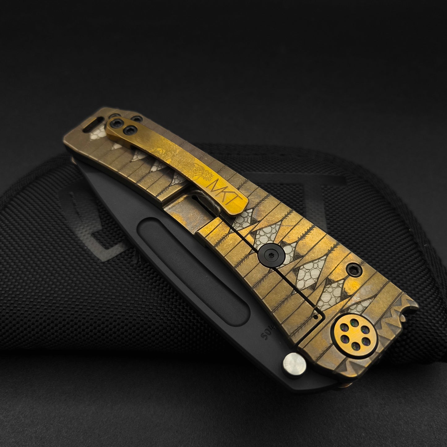 Medford Marauder H DLC Tanto, Samurai Series, "Tsumami-Maki" Wrap, Limited Edition 4