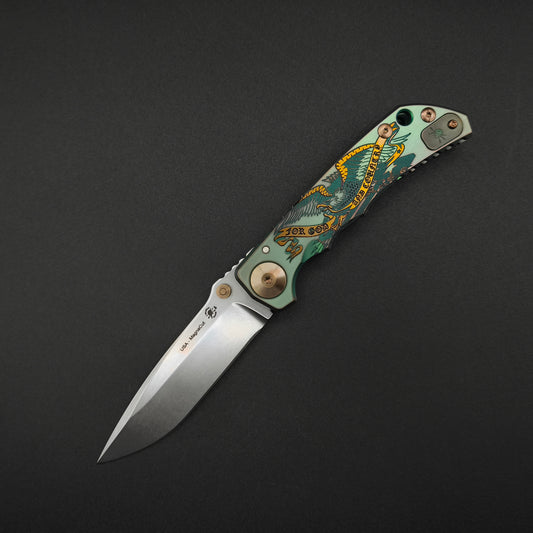 Spartan Blades Harsey Folder SHF SF5 God & Country 1