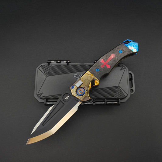ADV Ronin Acid Rain, Carbon Fiber with Red Cross 1