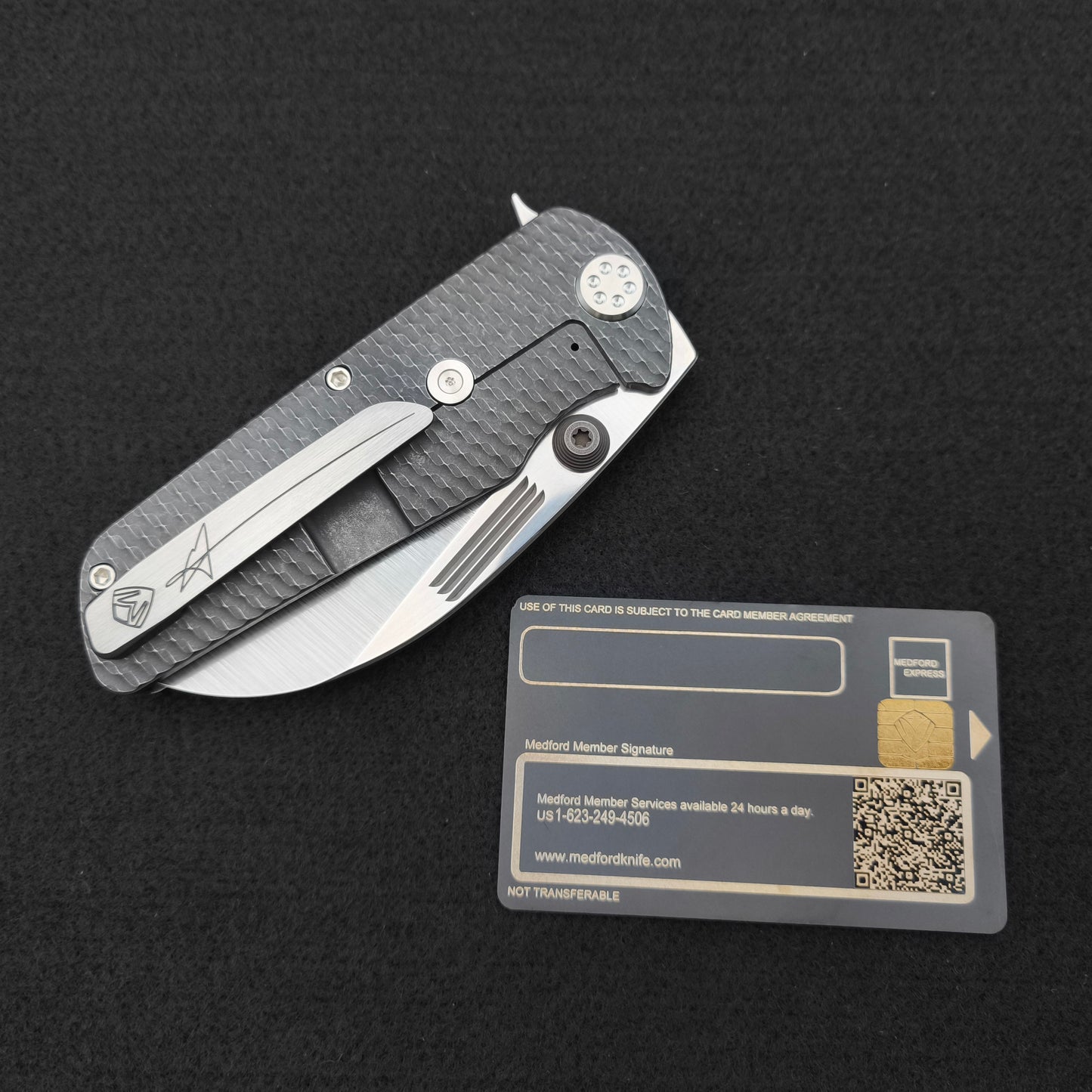 Medford Black Card Knife BC-1 *Limited Edition* 9
