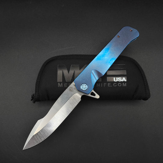 Medford Gigantes, Tumbled 3V, Blue anodized