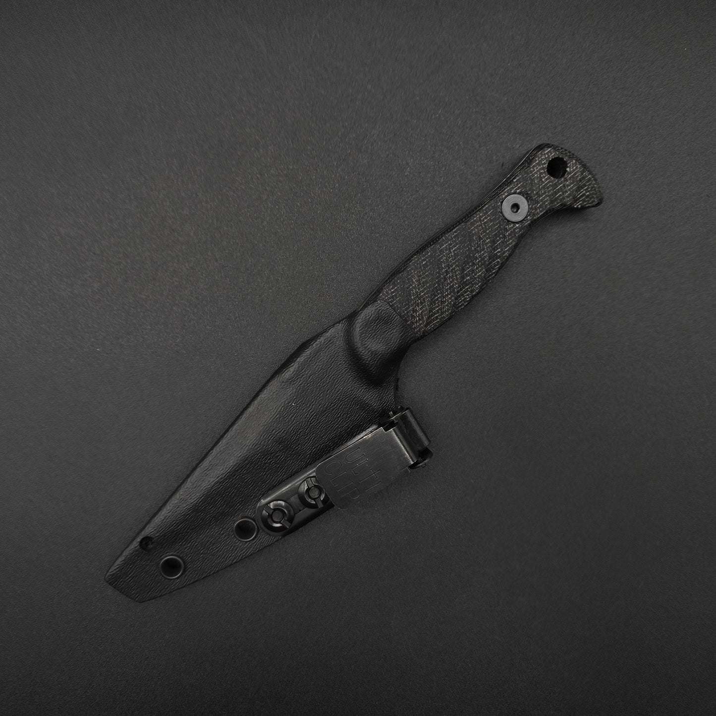 Half Face Blades Gulo Gulo, Black Canvas Micarta 4