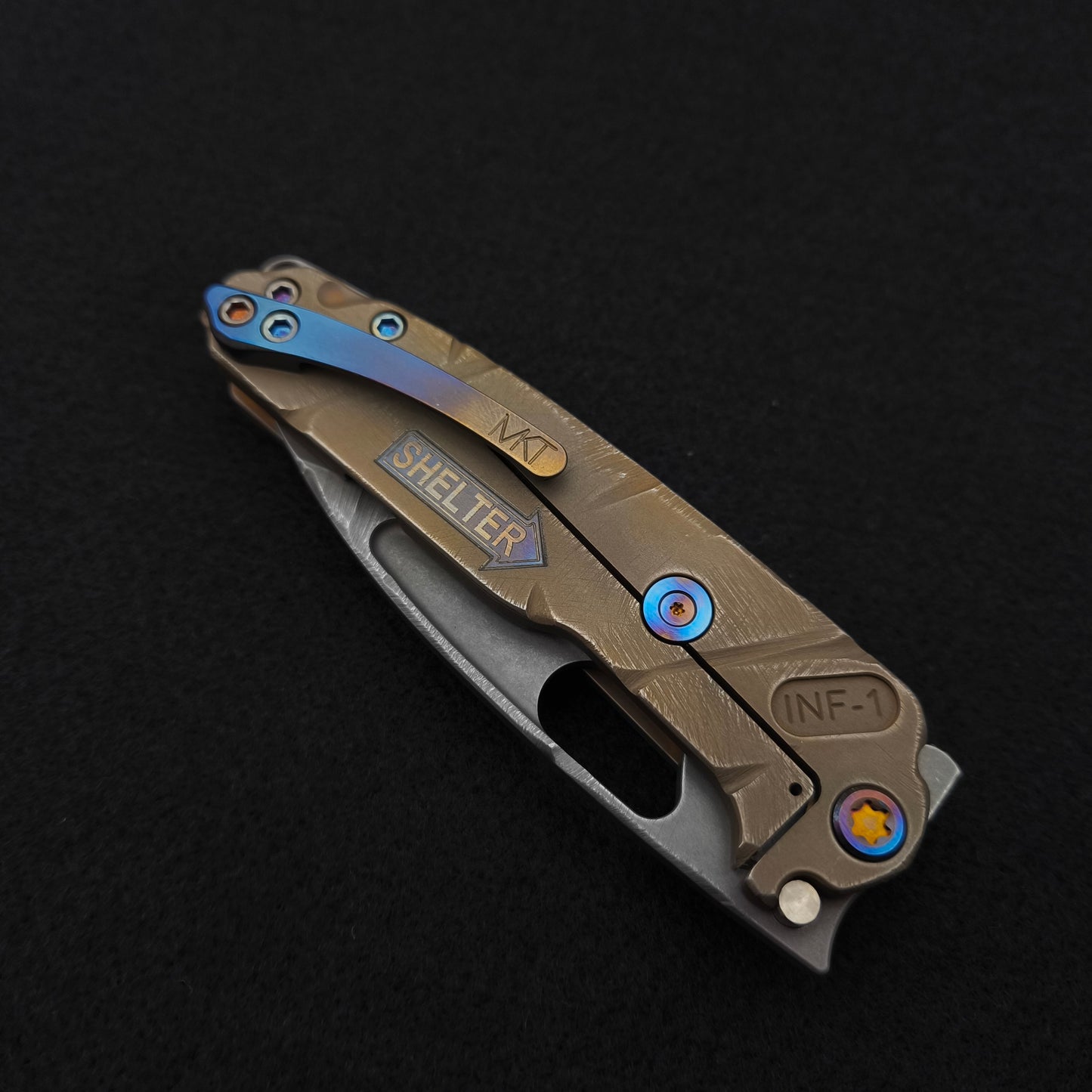 Medford Infraction Framelock, Fallout Finish, Limited Edition