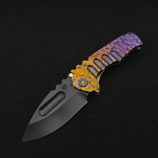 Medford Praetorian Ti DLC DP, Bronze Violet Fade Large Peaks and Valleys 1