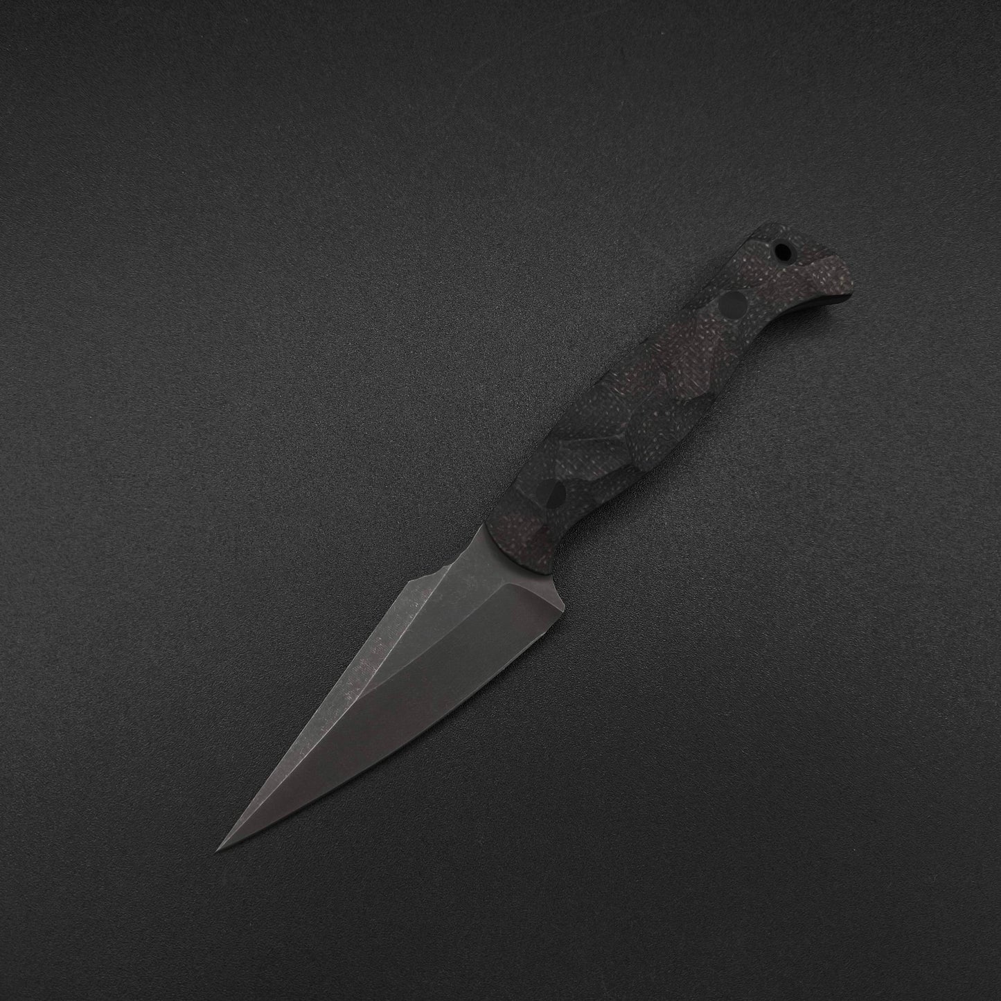 Half Face Blades Gulo Gulo, Bison Jute Micarta 2