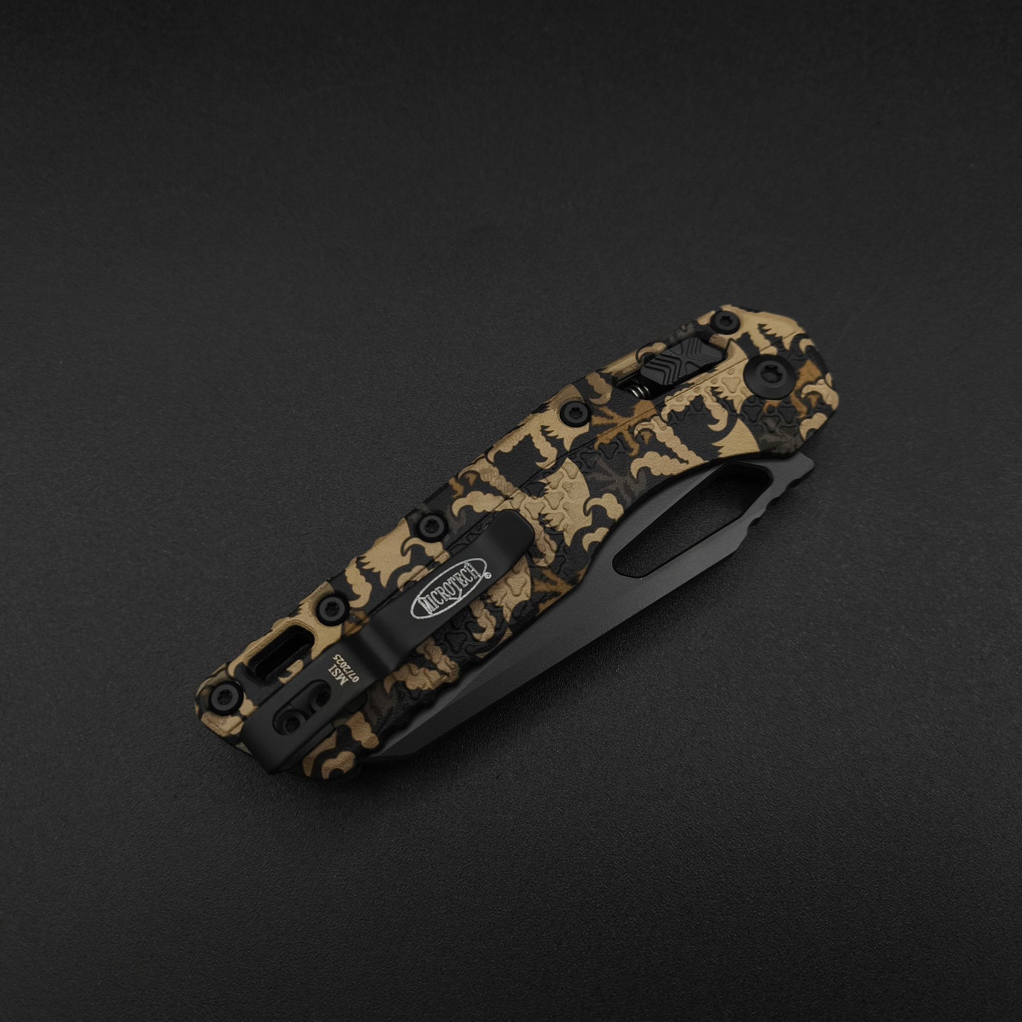 Microtech MSI S/E Tri-Grip Polymer Claw Camo 4