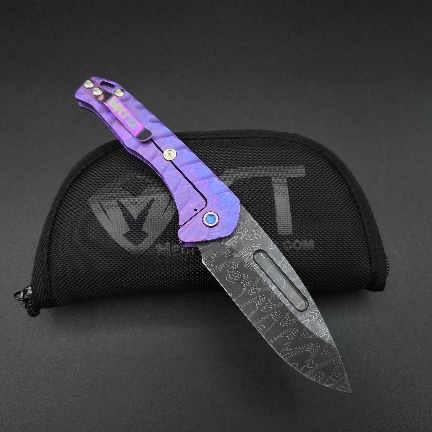 Medford Praetorian Slim Chad Nichols Damascus, Violet Predator 2