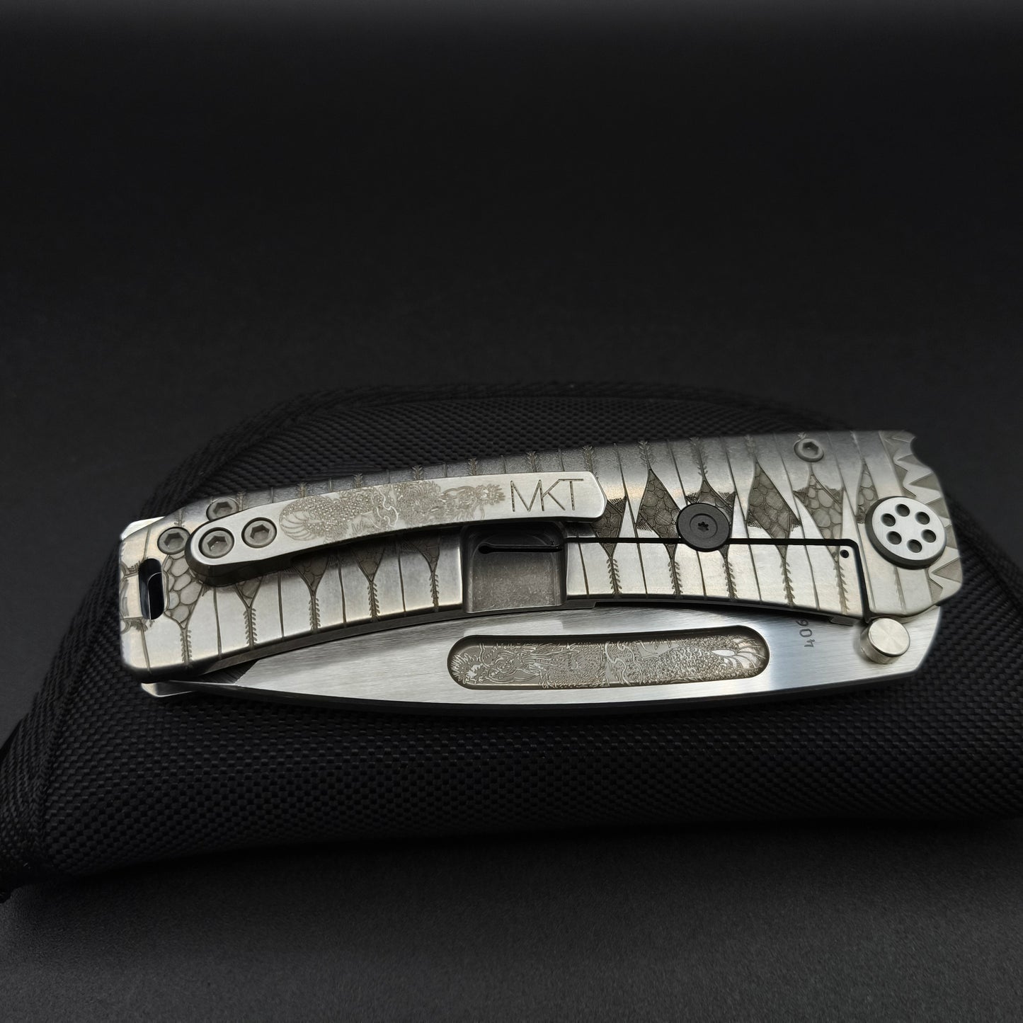 Medford Marauder H Tanto, Samurai Series, Radius "Tsumami-Maki" Wrap, MagnaCut 5