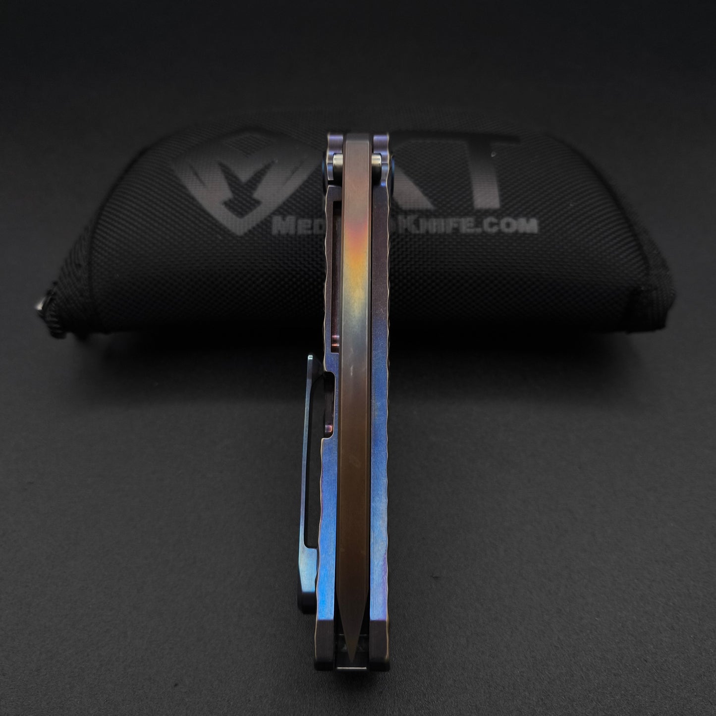 Medford Marauder, Full Size, Vulcan Tanto, Violet Twisted Predator 6