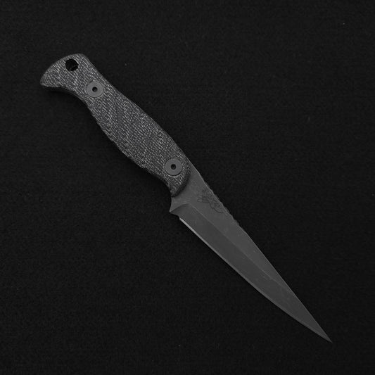 Half Face Blades Congressman Black Canvas Micarta 1