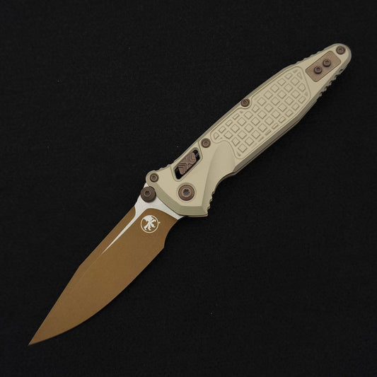 Microtech Knives Socom Delta RAM-LOK S/E Frag Champagne Gold 1