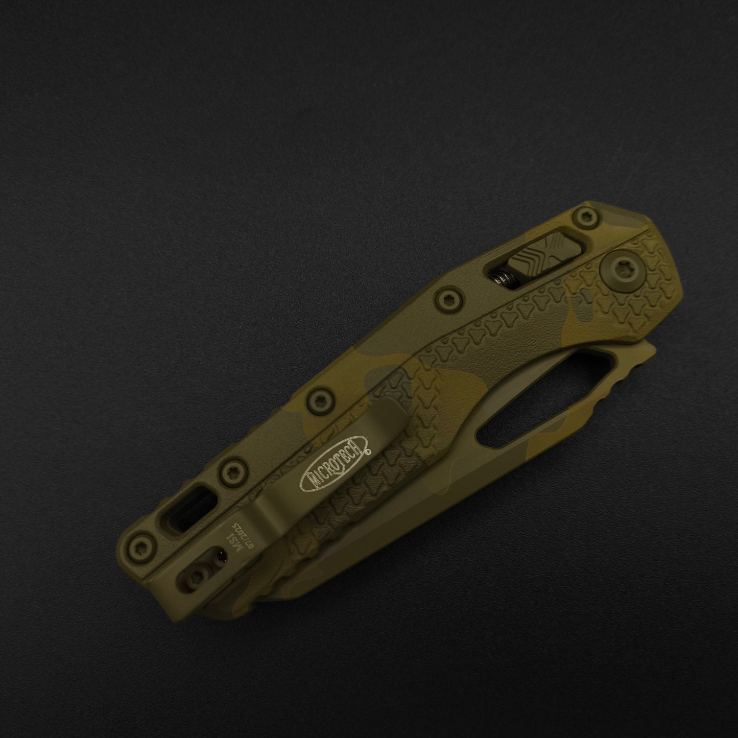 Microtech MSI S/E Tri-Grip Polymer Bazooka Camo 4