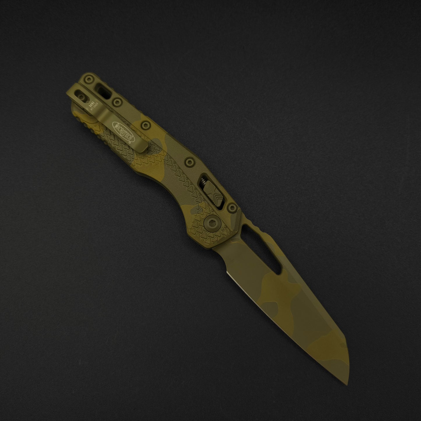 Microtech MSI S/E Tri-Grip Polymer Bazooka Camo 2