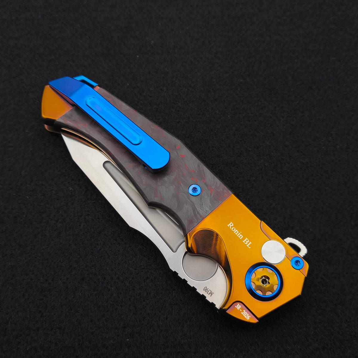 ADV Ronin Gold/Bronze, Carbon Fiber with Red Cross 5
