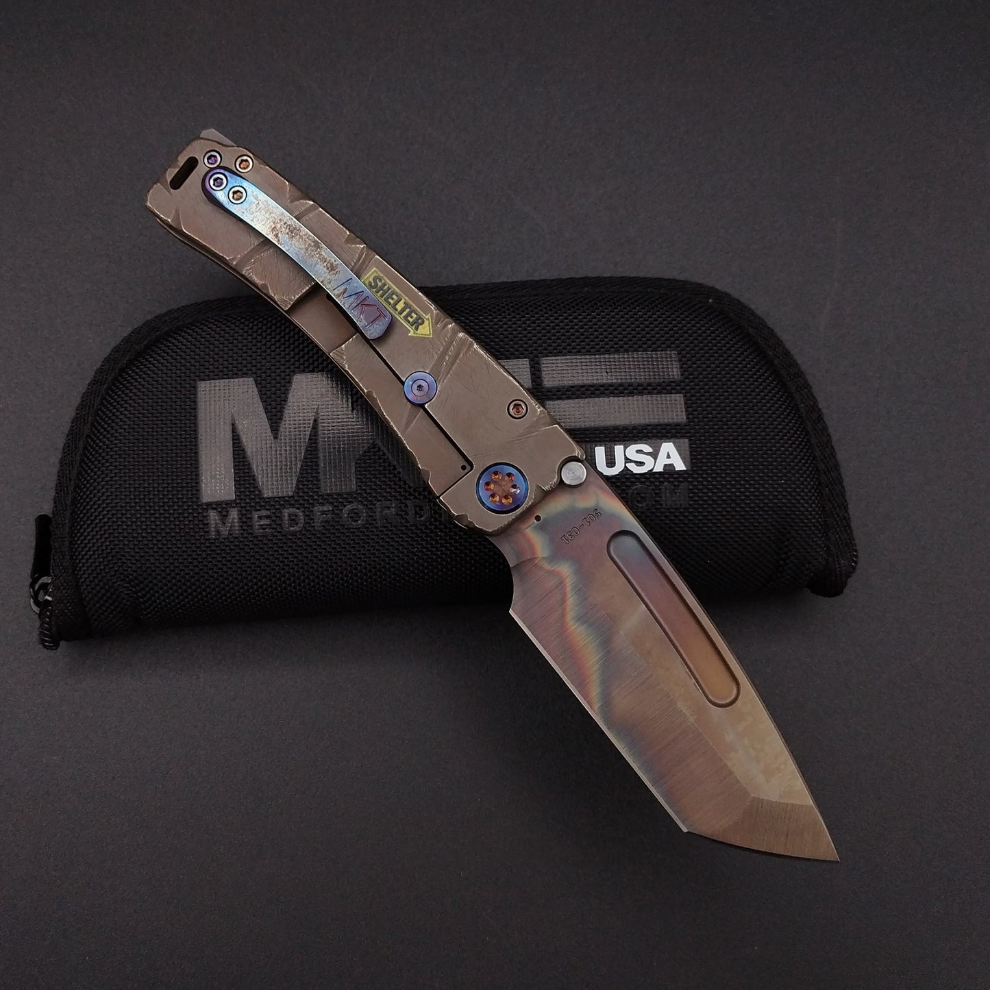 Medford Marauder H, Vulcan Tanto, Fallout Finish, Limited Edition 2