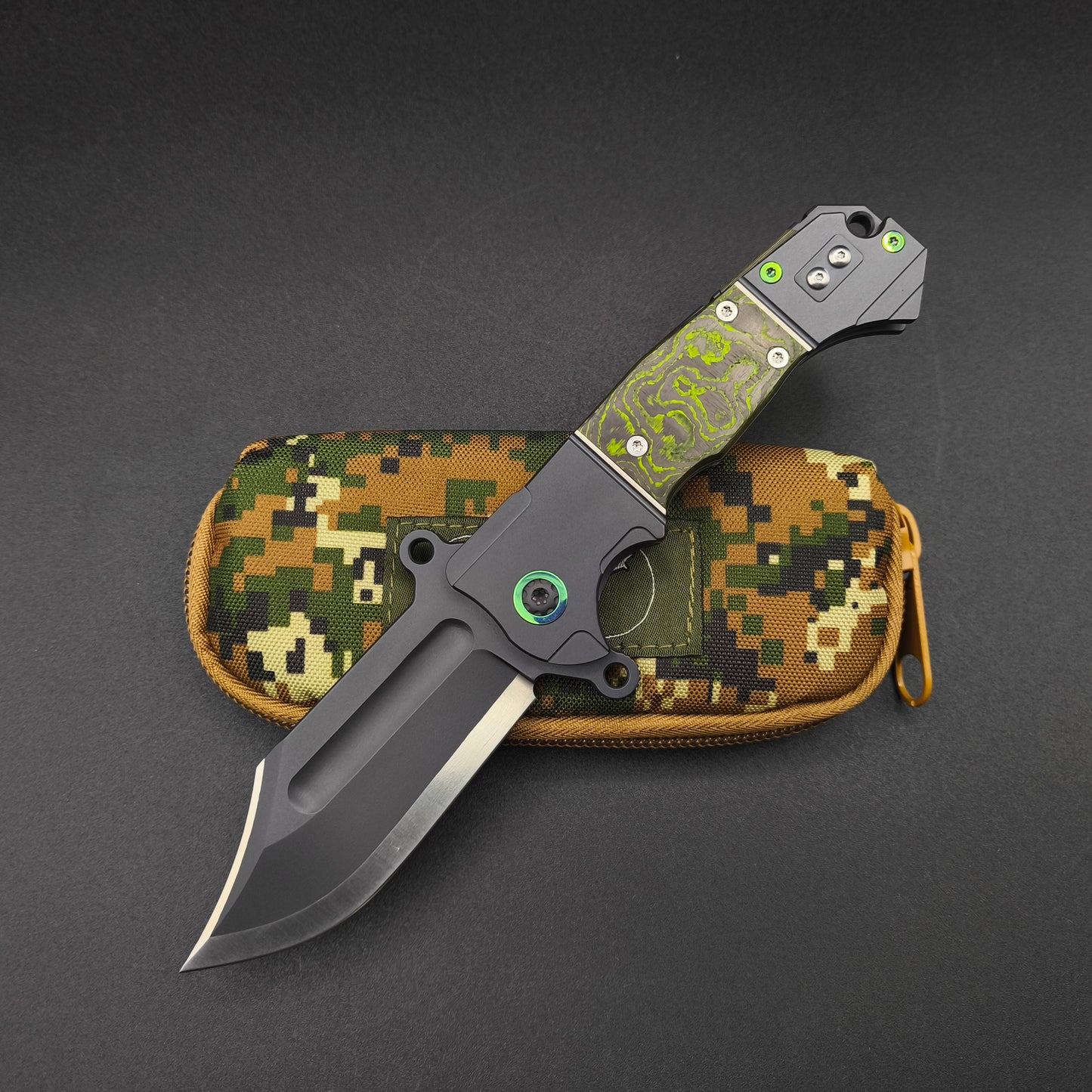 ADV Badlands Bowie Kalgard Green Fat Carbon