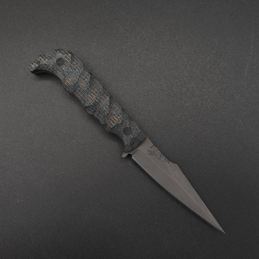 Half Face Blades Senator Kamari Burlap Micarta 1