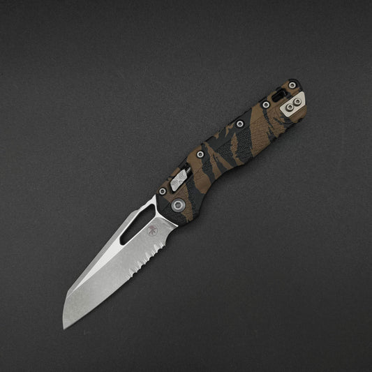 Microtech MSI S/E Tri-Grip Polymer Tiger Camo Apocalyptic 1