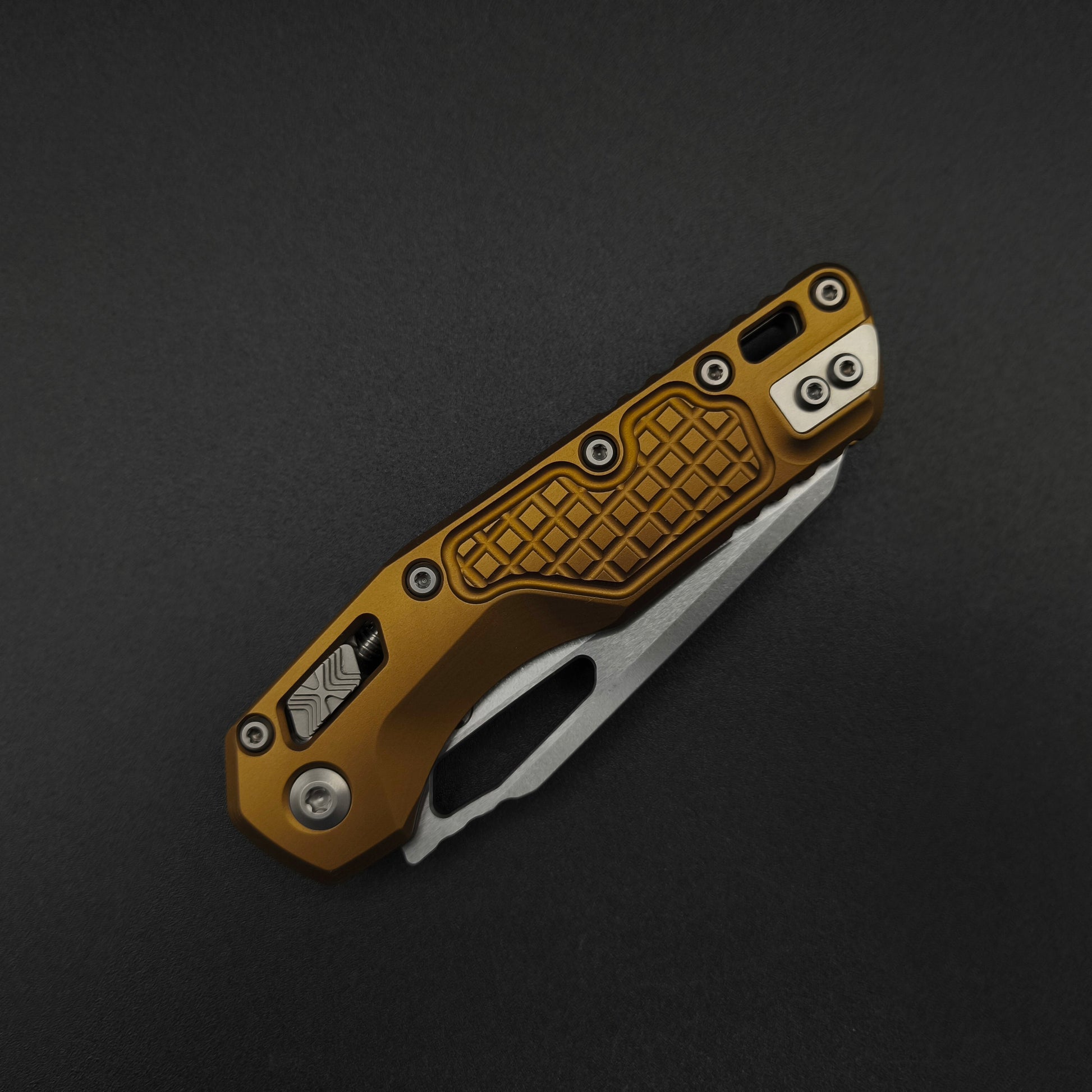 Microtech MSI S/E Frag Tan Aluminium 3
