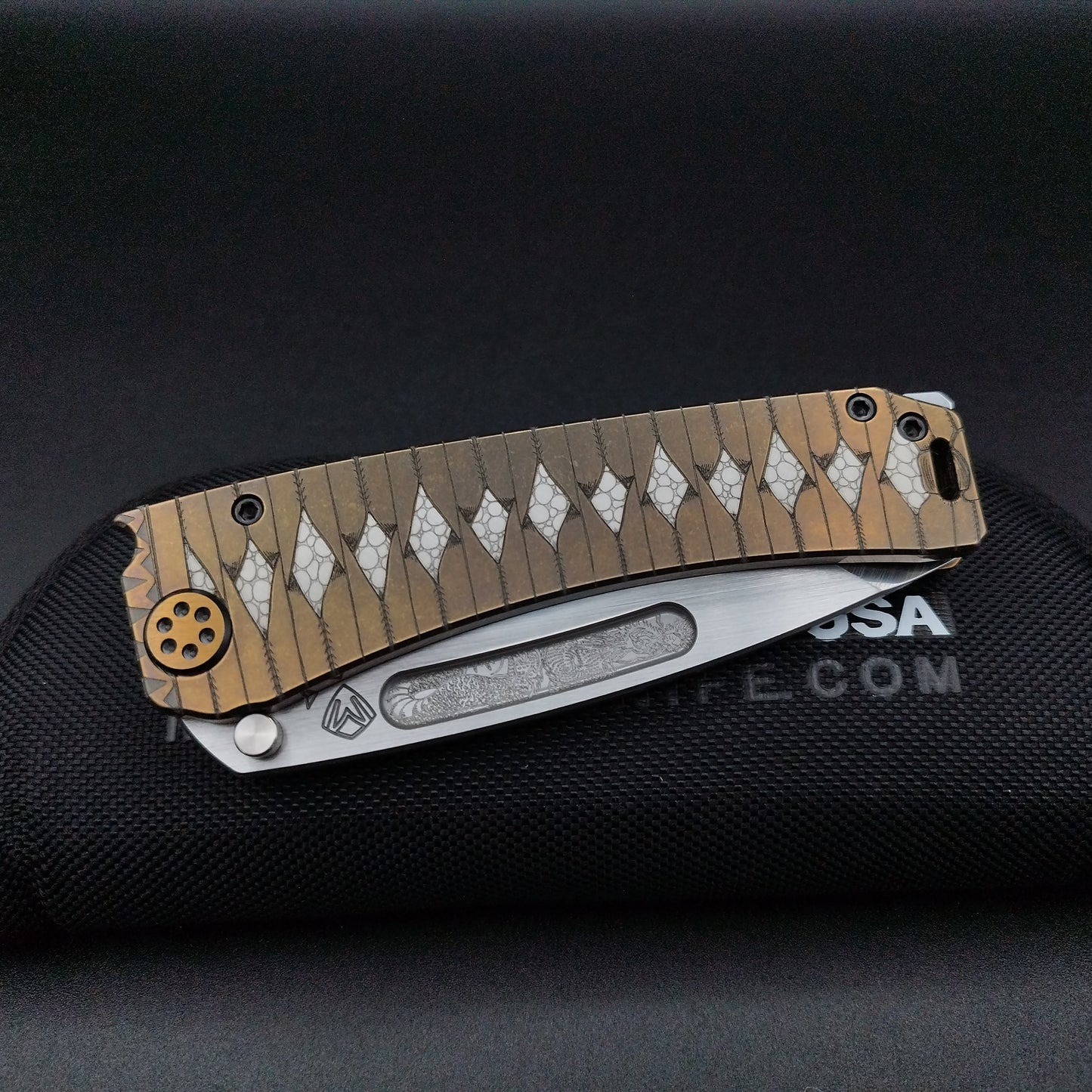 Medford Marauder H Tanto, Samurai Series, "Tsumami-Maki" Wrap, Limited Edition 4