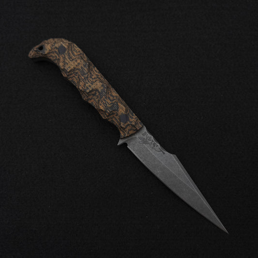Half Face Blades Senator Mossy Oak Burlap Micarta 1