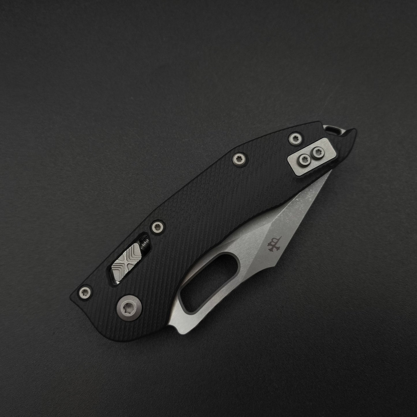 Microtech Stitch S/E Ram Lok Black G10 Apo M390MK 3