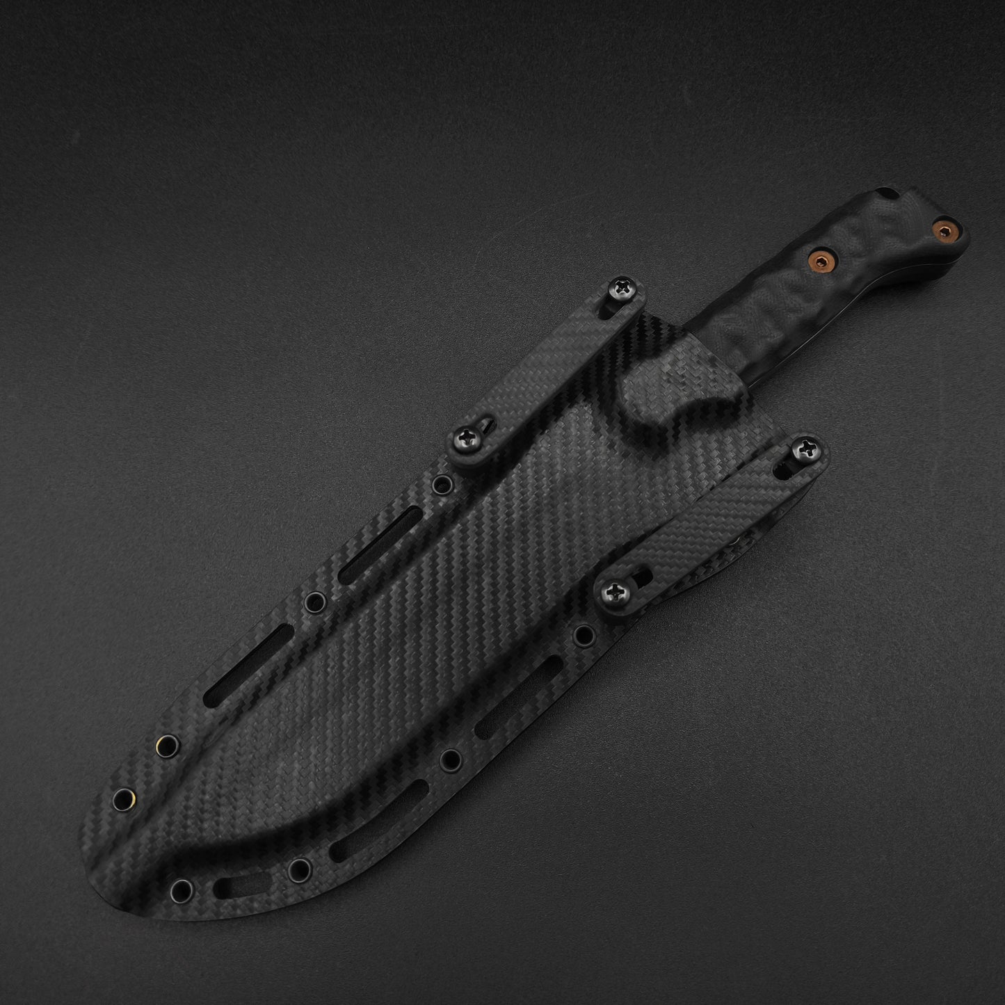 Dawson Knives Reaper Wildfire, Black G10, ProCut 5
