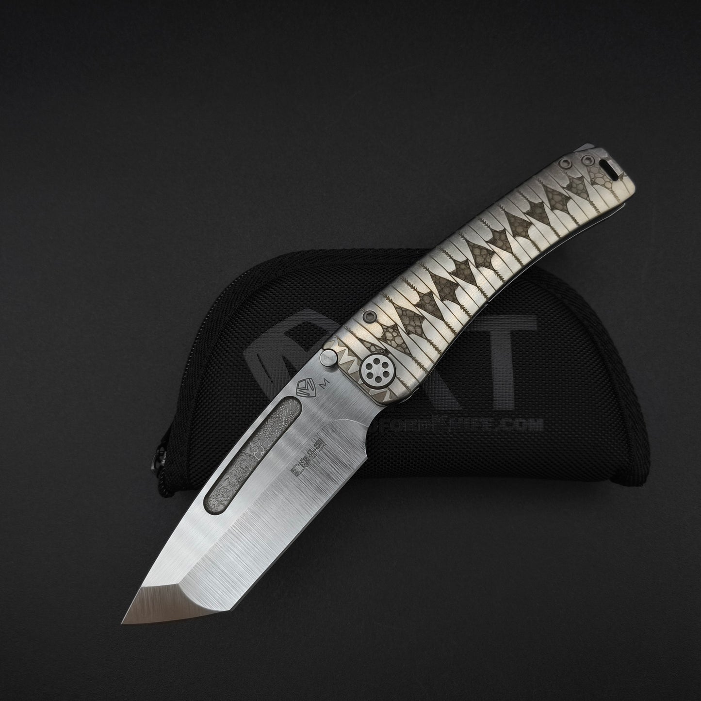 Medford Marauder H Tanto, Samurai Series, Radius "Tsumami-Maki" Wrap, MagnaCut 1