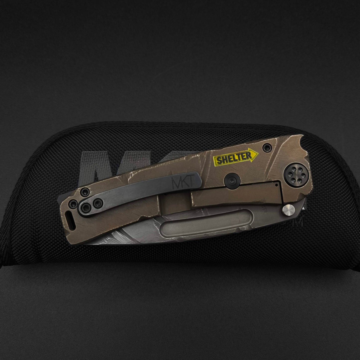 Medford Marauder H Tanto, Fallout Finish, Limited Edition 4