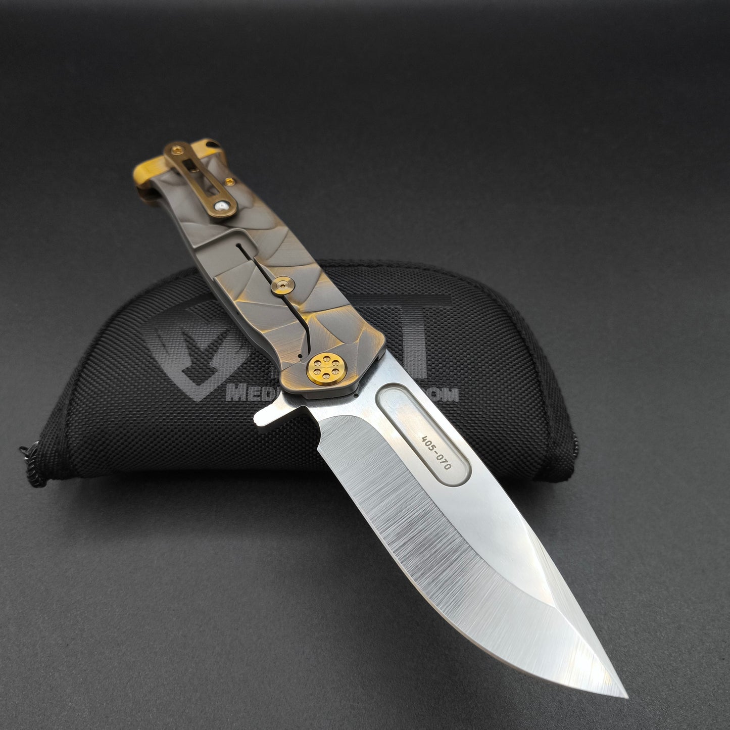 Medford USMC FF Fighter Flipper, Bronze Stained Glass 2