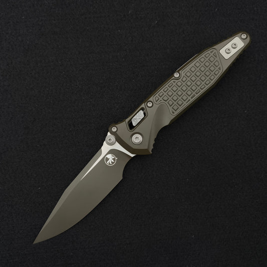 Microtech Knives Socom RAM-LOK S/E Frag Magpul OD Green Two-Tone