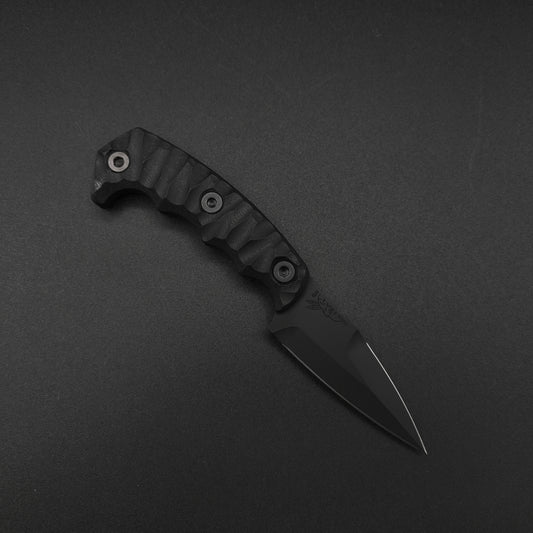 Half Face Blades HUMINT 3" Black G10