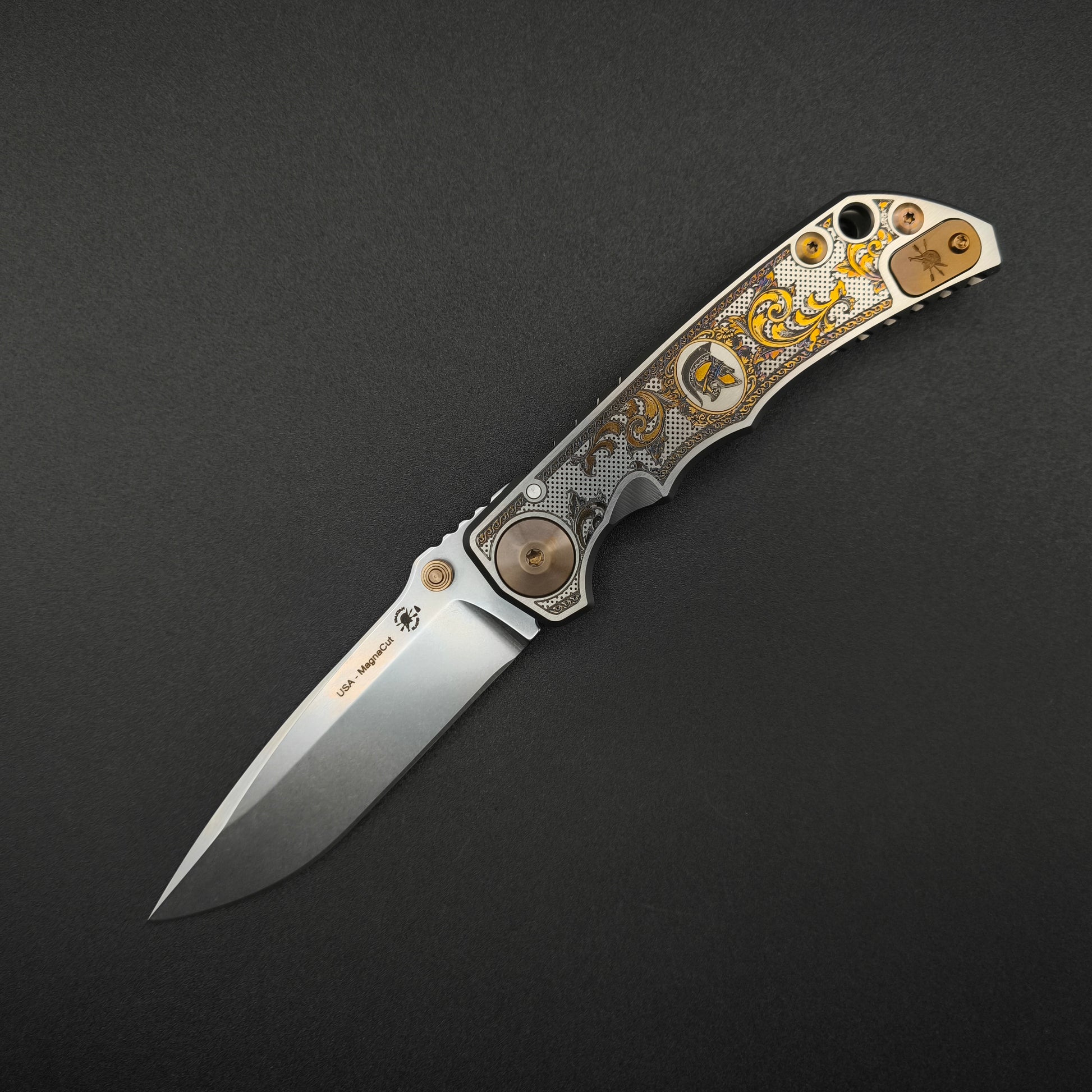 Spartan Blades Harsey Folder SHF SF5 Flourishes 1