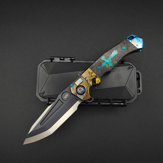 ADV Ronin Acid Rain, Carbon Fiber with Teel Cross 1