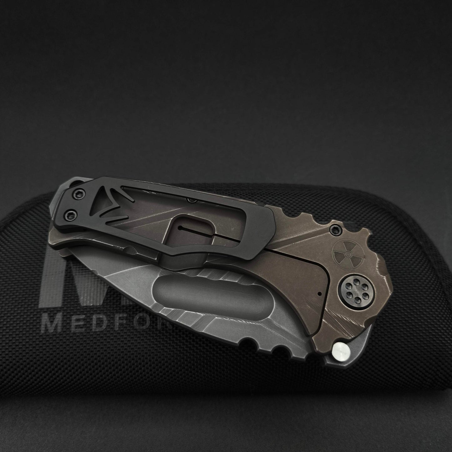 Medford Praetorian Ti, Fallout Finish RESTRICTED AREA *Greg Medford Limited Edition* 7