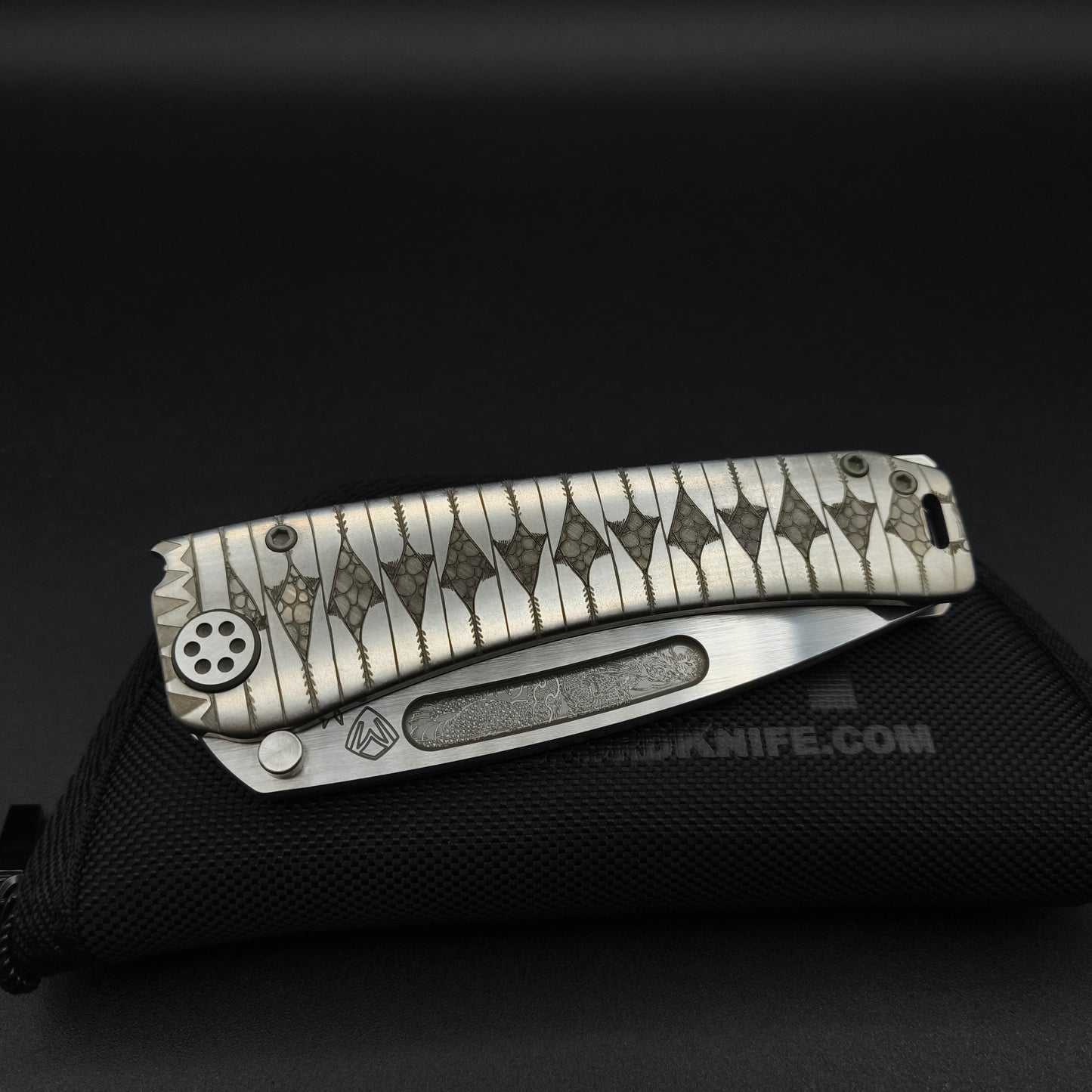 Medford Marauder H Tanto, Samurai Series, Radius "Tsumami-Maki" Wrap, MagnaCut 4