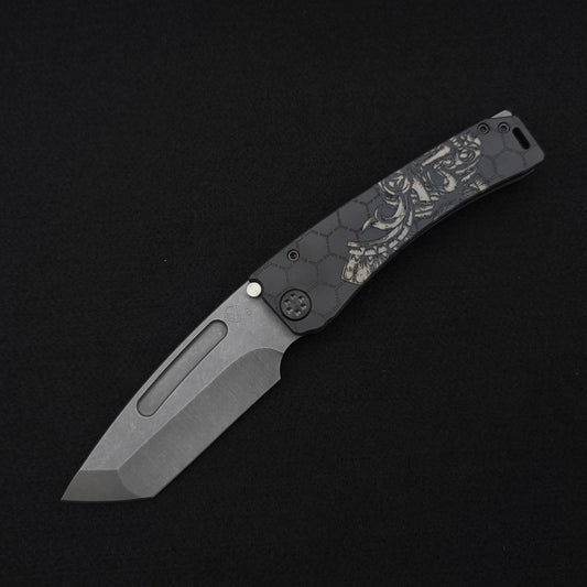 Medford Marauder H Acid Dist Tanto, Samurai Series "Samurai Armor", Limited Edition