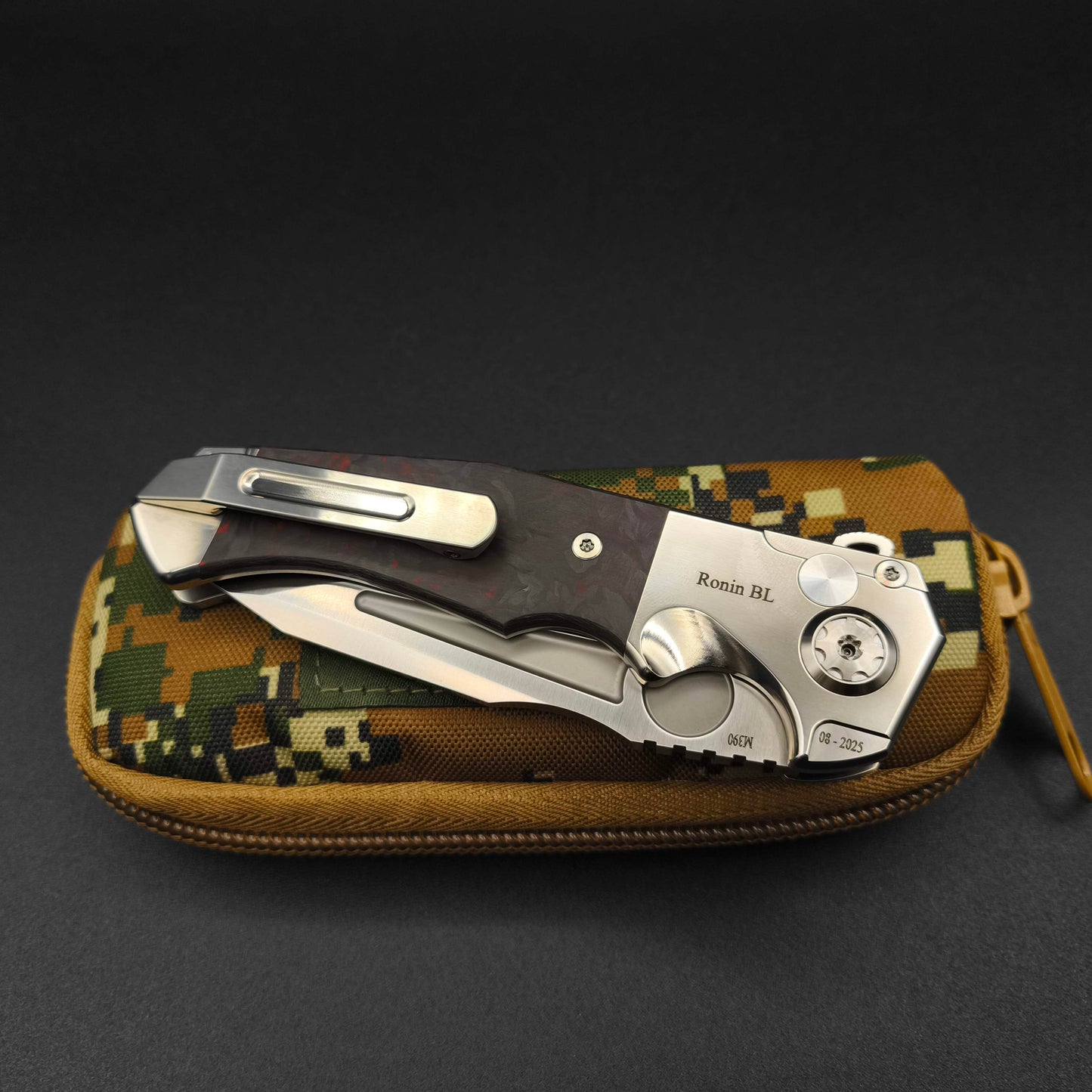 ADV Ronin Satin with Red and Black Carbon Fiber 4