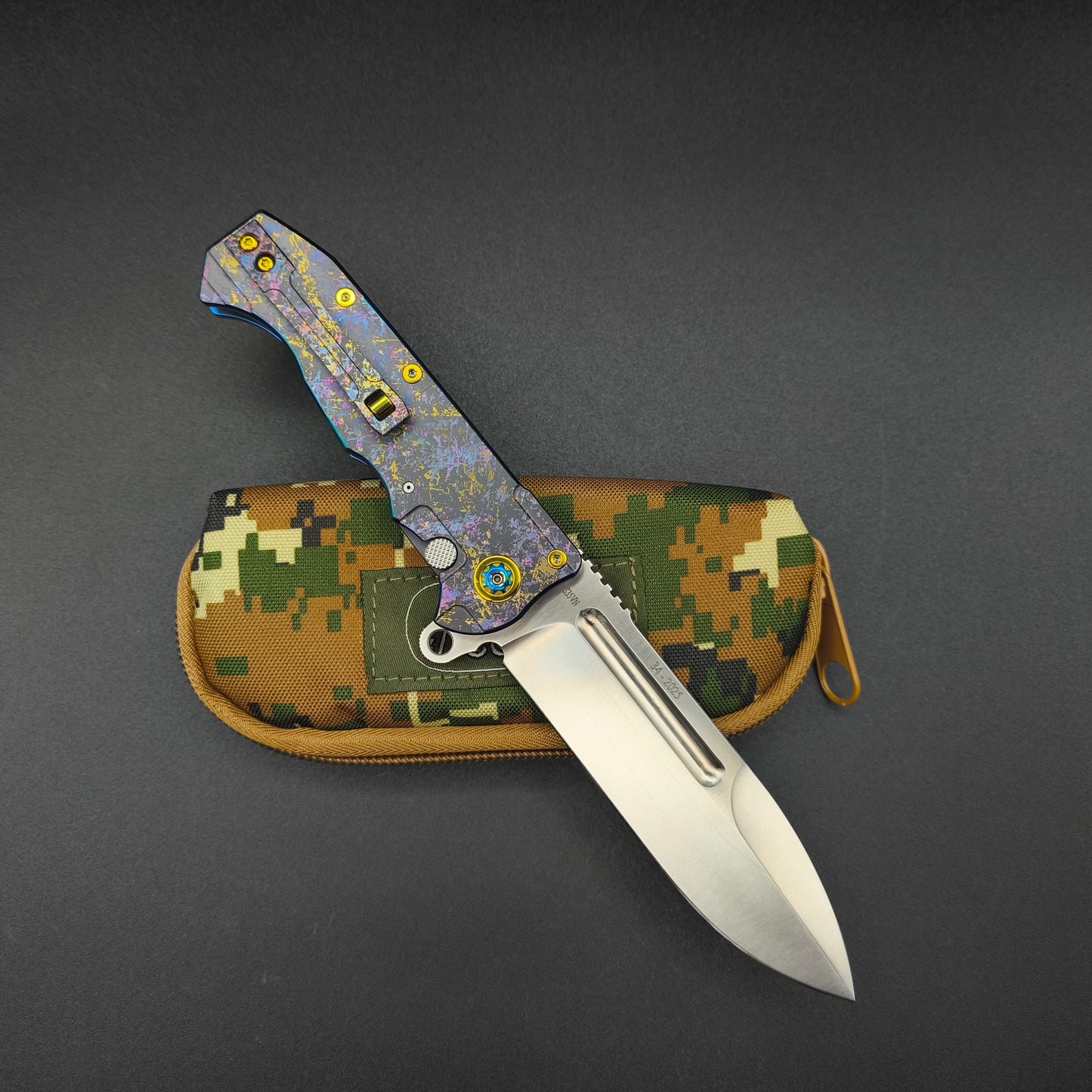 ADV Crusher Titanium Dazzle Finish