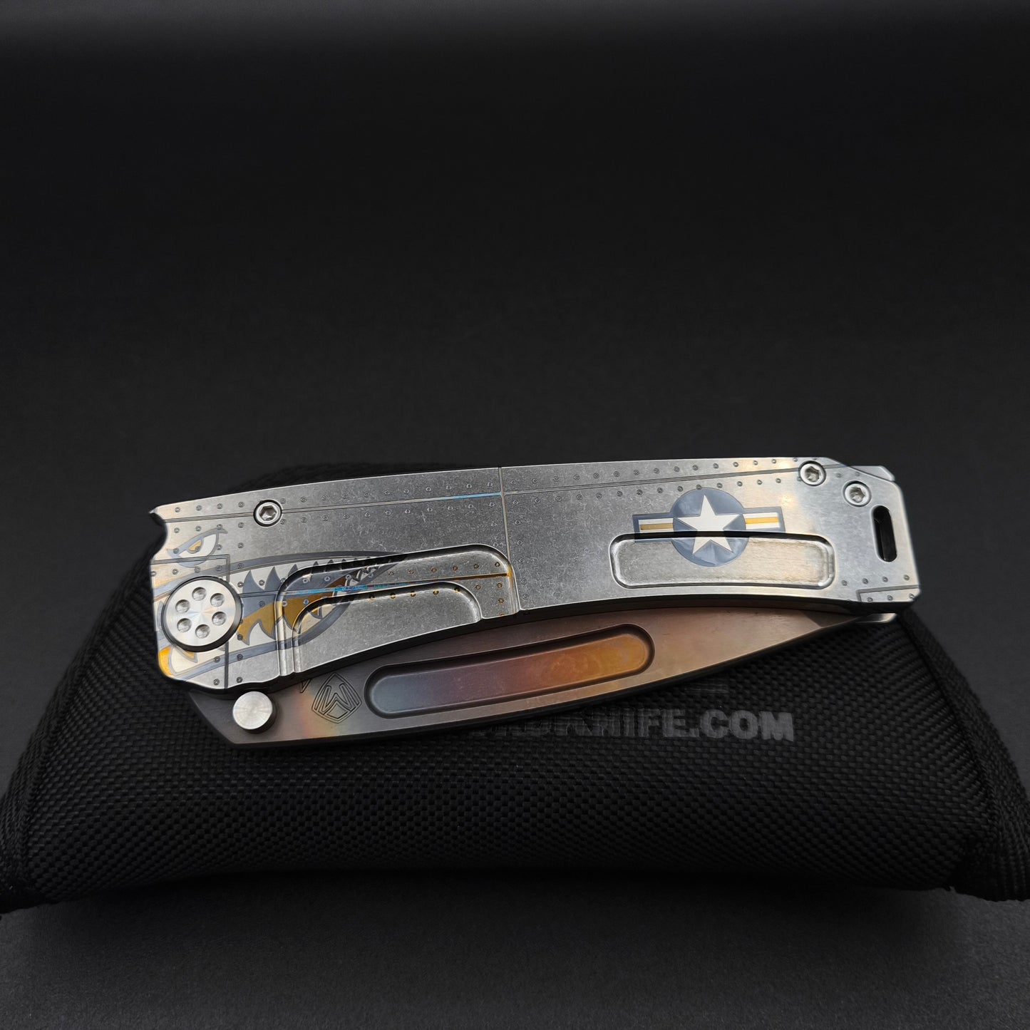 Medford Marauder H, Vulcan Tanto, Tumbled Warthog/Stars-N-Bars/Rivets 4