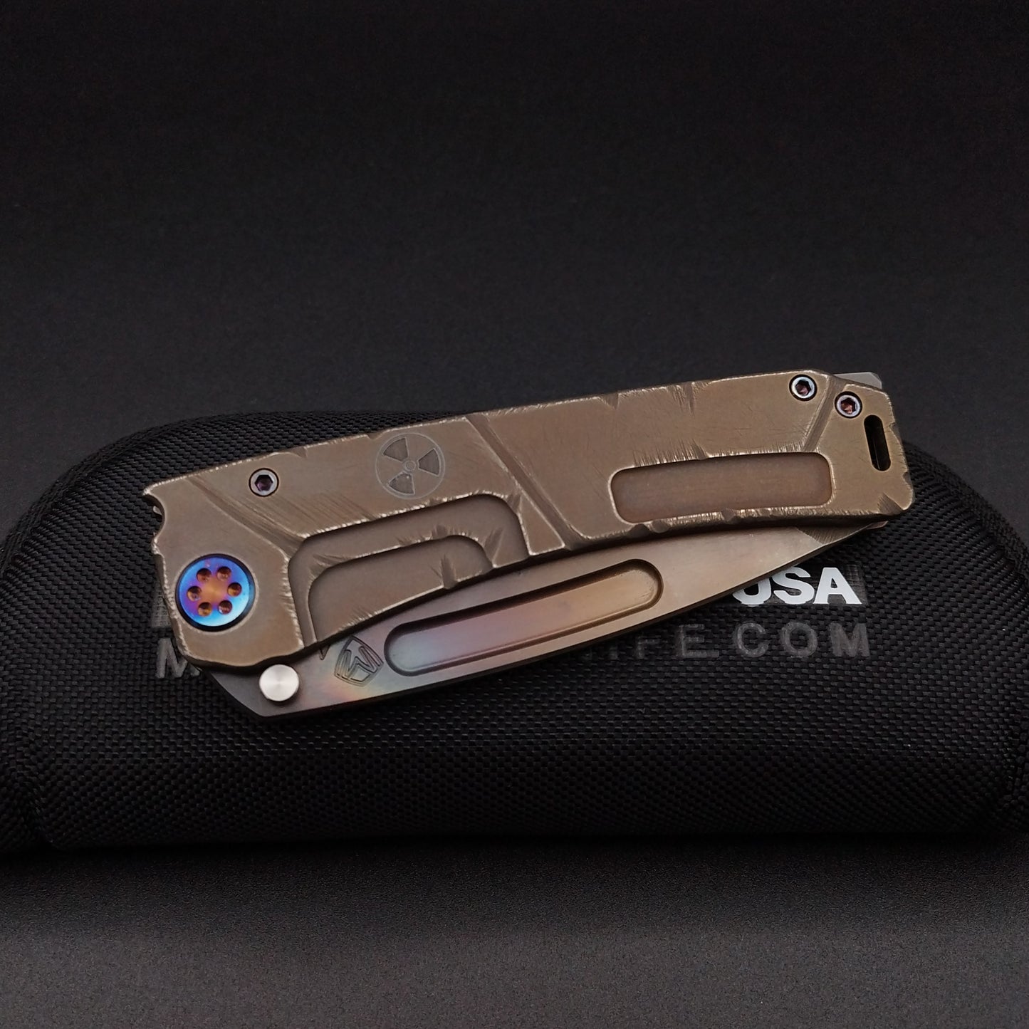 Medford Marauder H, Vulcan Tanto, Fallout Finish, Limited Edition 3