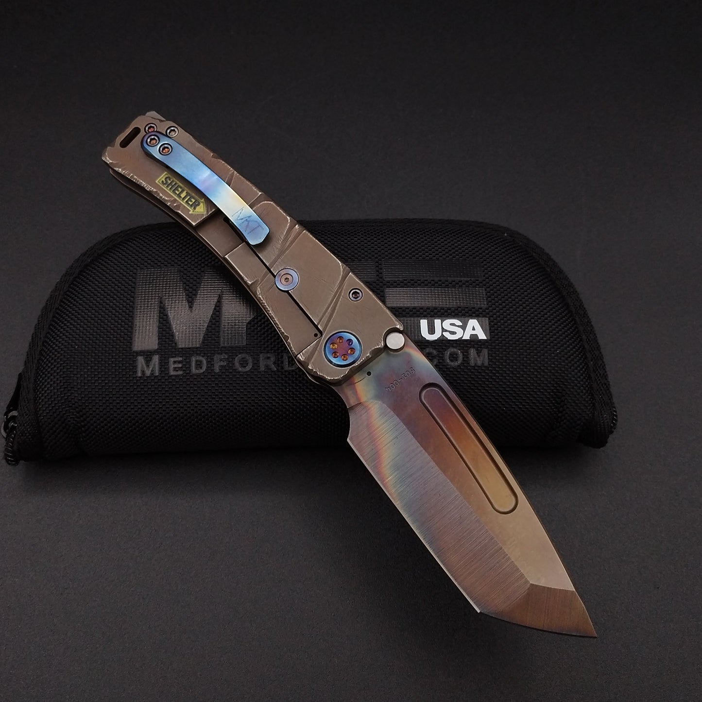Medford Marauder H, Vulcan Tanto, Fallout Finish, Limited Edition 2