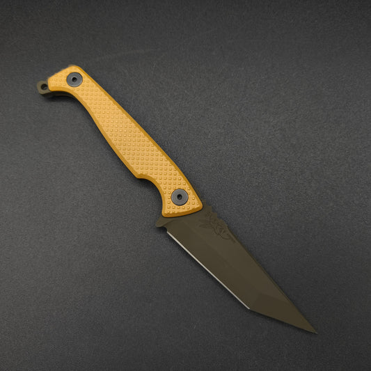 Half Face Blades SHAW SHIV x HFB - Coyote Tan G10