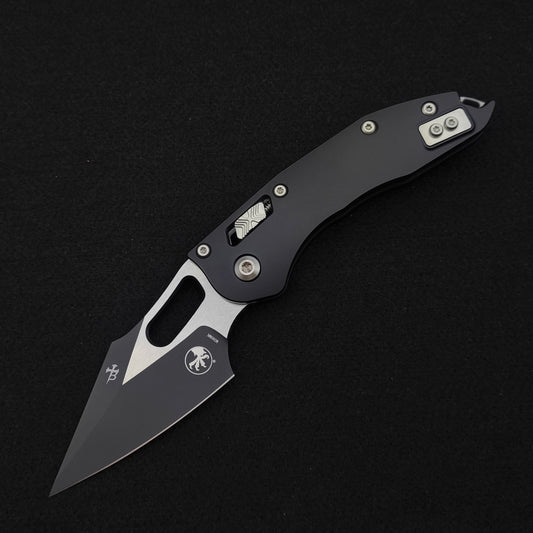 Microtech Stitch S/E Ram Lok Black M390MK two-tone 1
