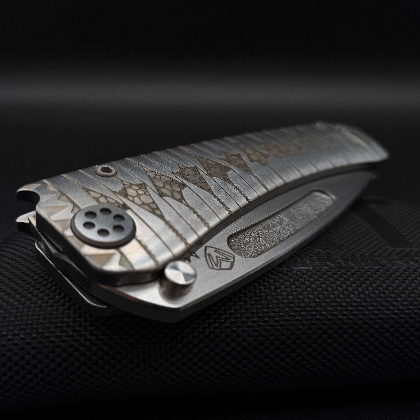 Medford Marauder H Tanto, Samurai Series, Radius "Tsumami-Maki" Wrap, MagnaCut 3