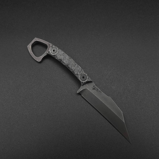 Half Face Blades SHPOS Black Canvas Micarta 1