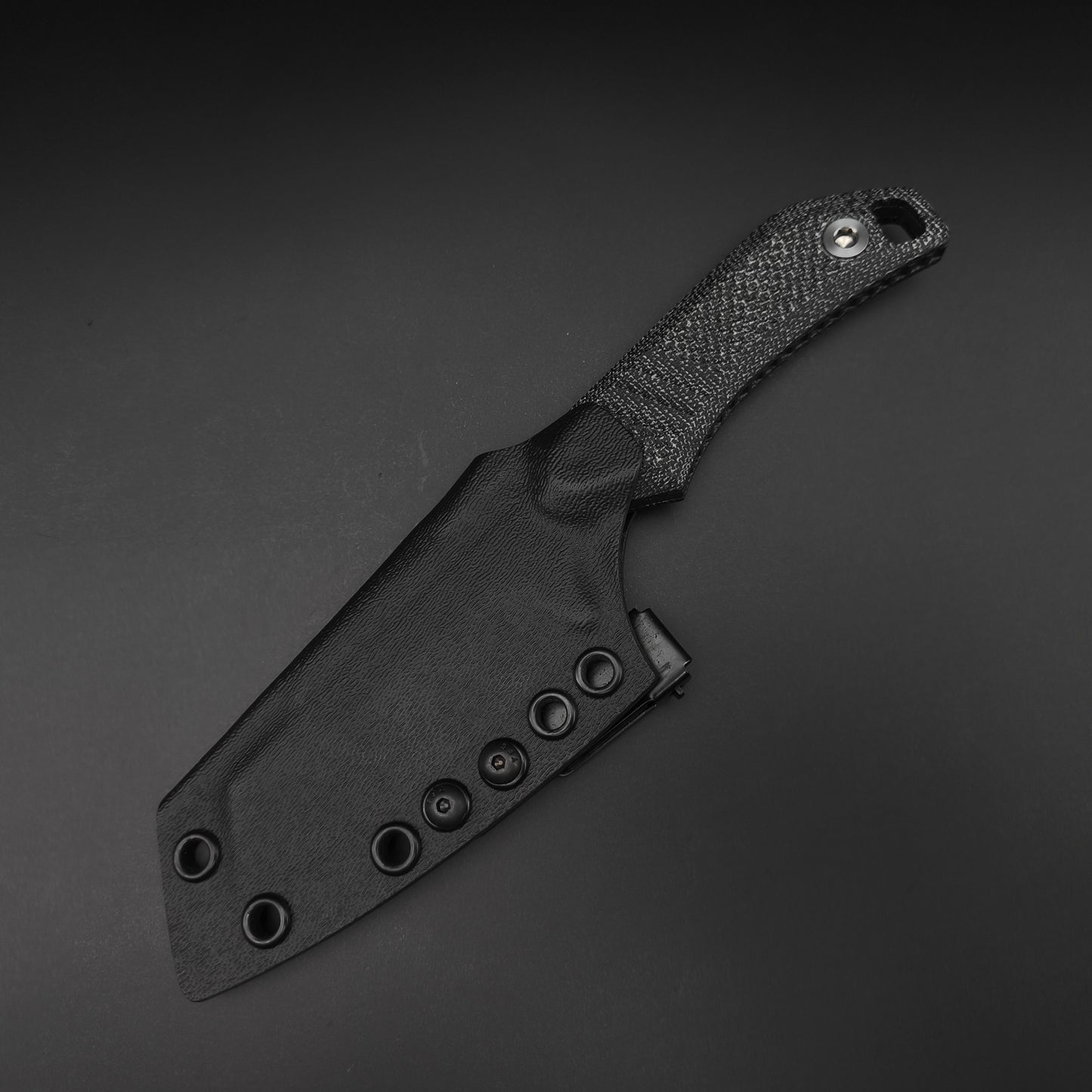 Half Face Blades Saxon Black Canvas Micarta, OD Green 4