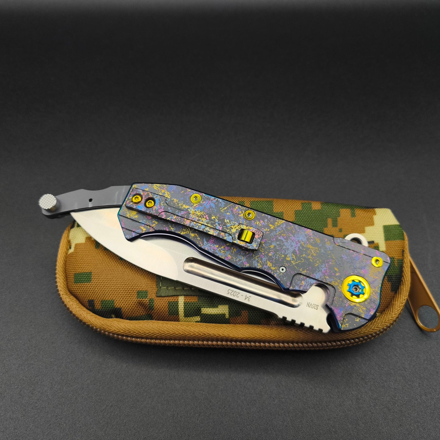 ADV Crusher Titanium Dazzle Finish